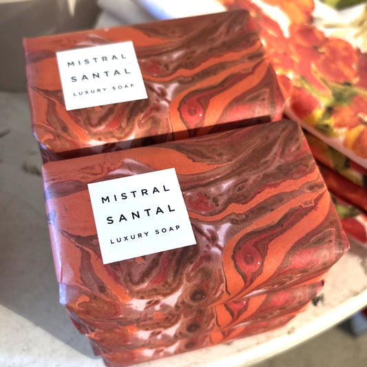 Santal Marble Bar Soap