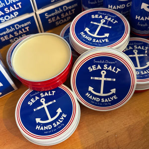 Sea Salt Hand Salve in Tin