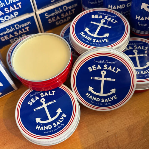 Sea Salt Hand Salve in Tin