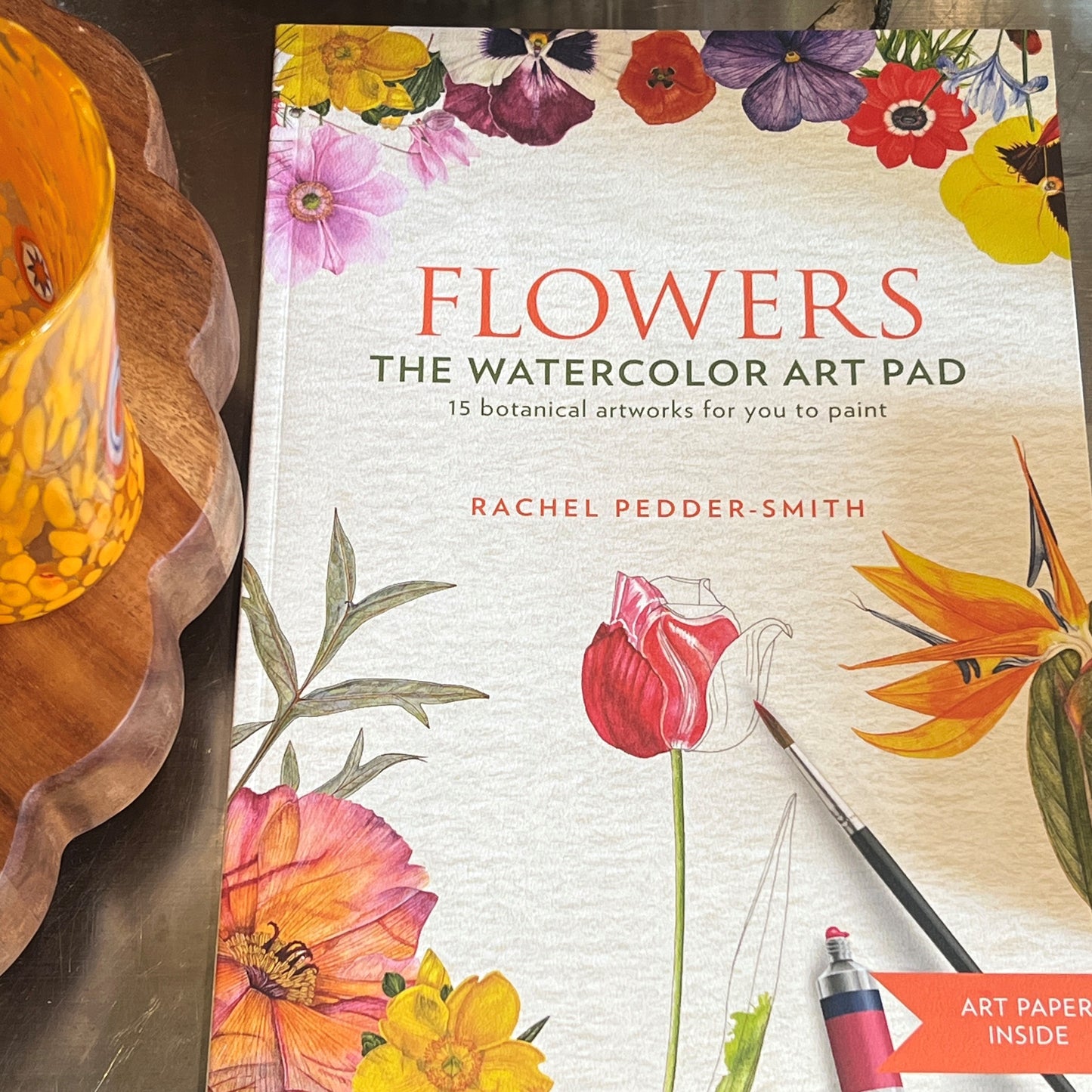 Flowers: the Watercolor Art Pad