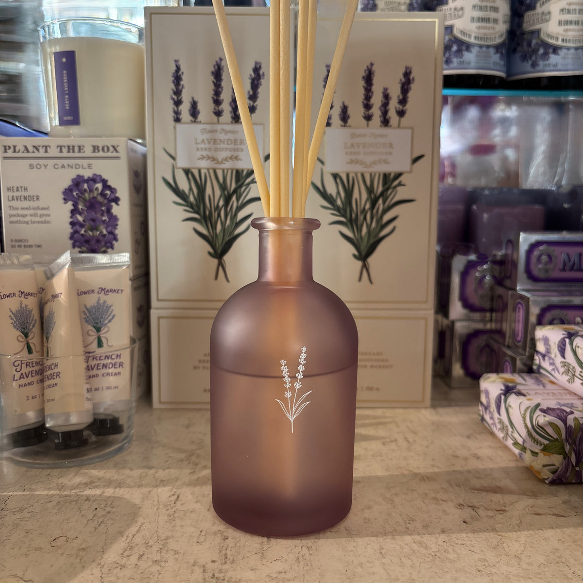 Lavender Flower Market Reed Diffuser