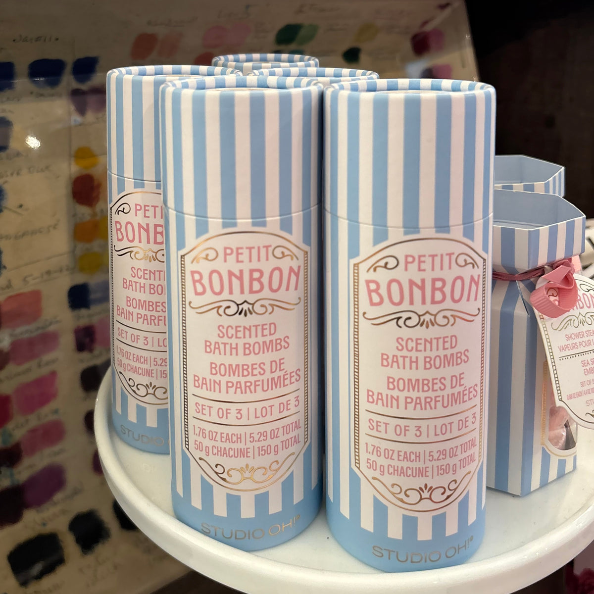 Blue Sea Spray Petit Bonbon Bath Bombs