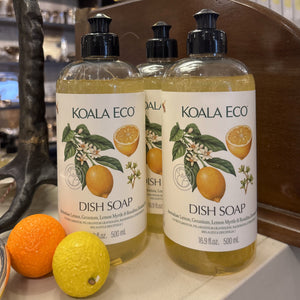 Lemon, Geranium, Lemon Myrtle & Rosalina Dish Soap