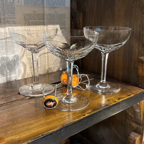Vintage Baccarat Genova Champagne Coupe