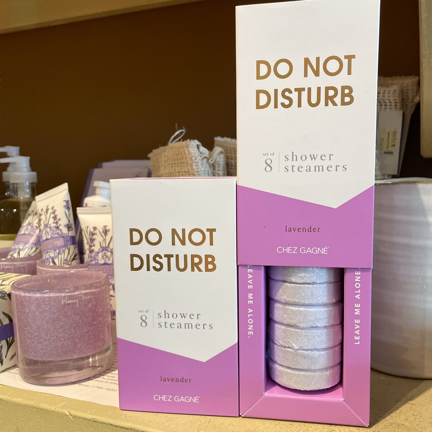 Do Not Disturb Lavender Shower Steamers