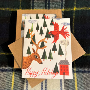 Hanukkah Forest Scene Boxed Cards