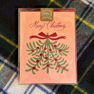 Merry Christmas Mistletoe Boxed Cards