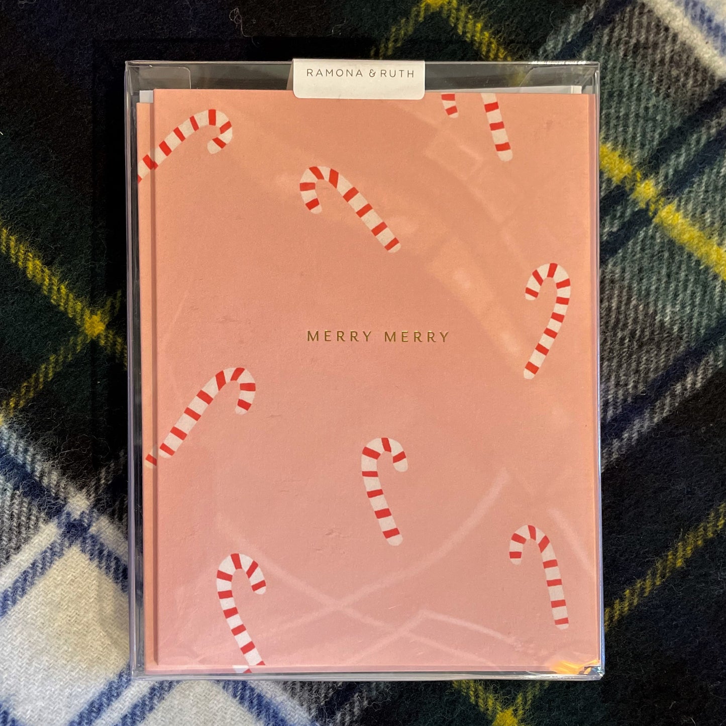 Merry Candy Cane Boxed Cards