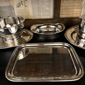 Vintage Hotel Silver Tray circa 1960