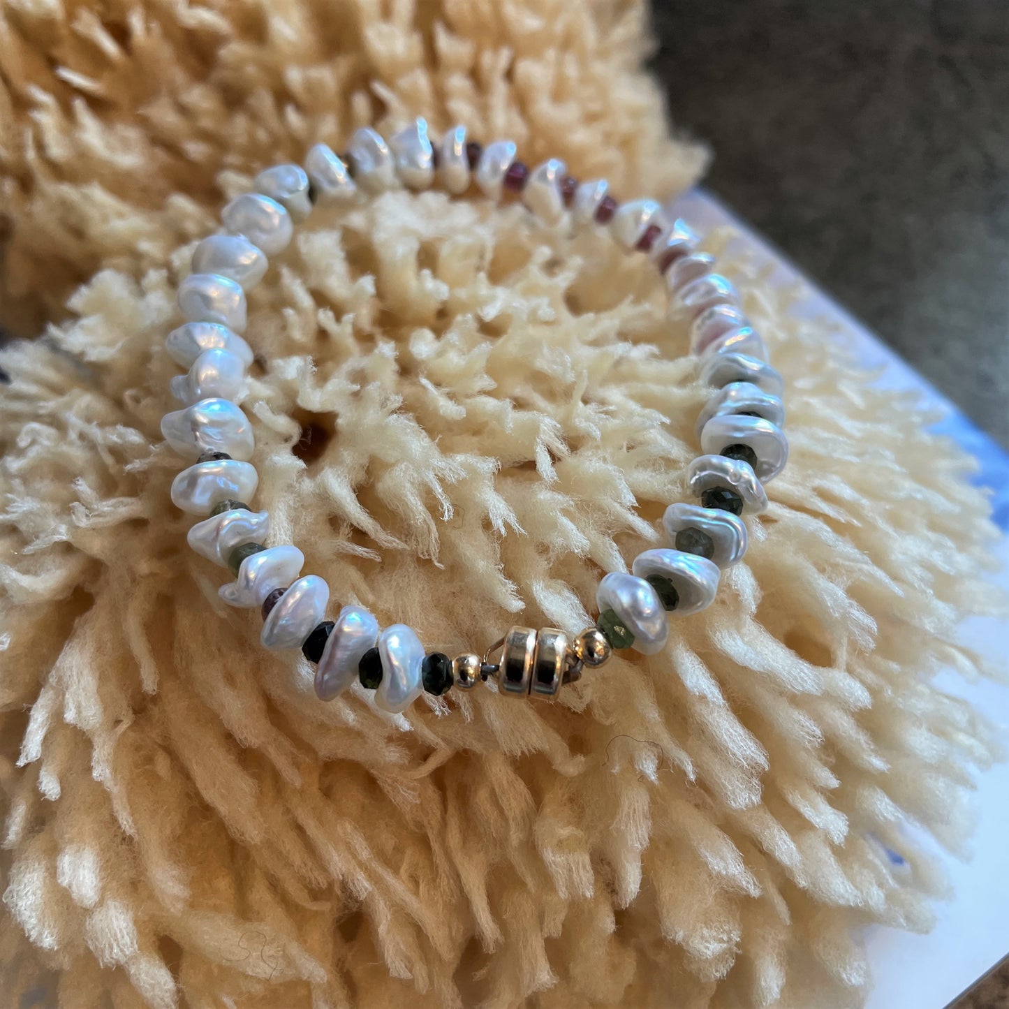 Pearl & Mixed Bead Bracelet