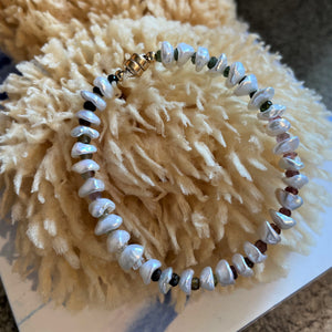 Pearl & Mixed Bead Bracelet