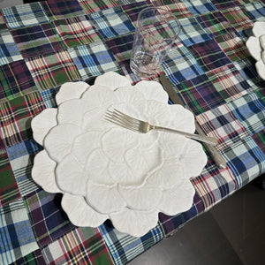 Multicolored Madras Tablecloth, No. 03