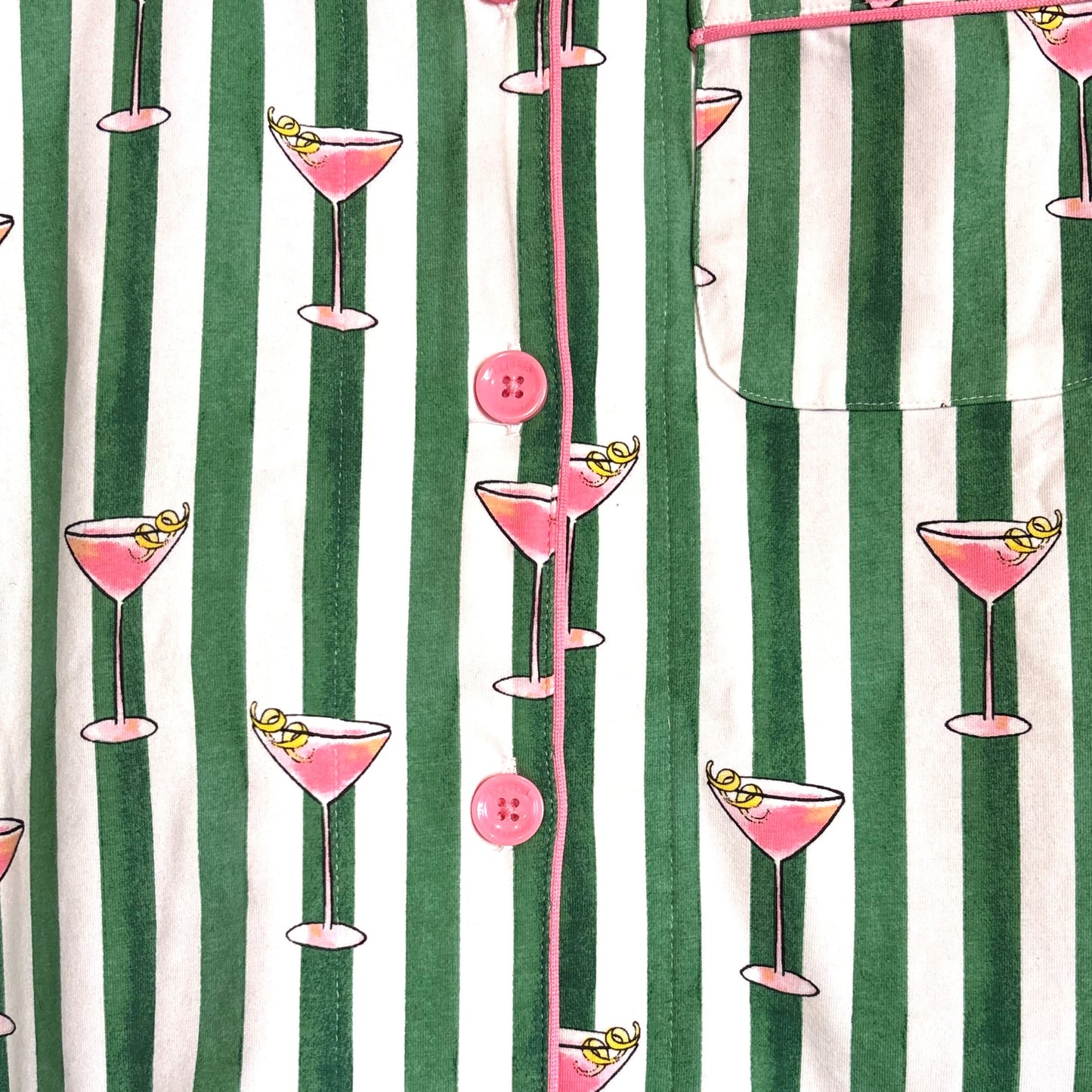 Martini O'Clock Pajama Set, Small