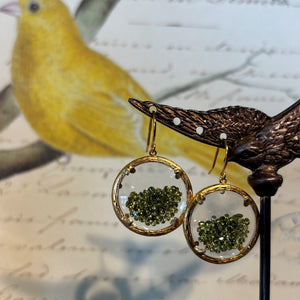 Peridot Shaker Earrings