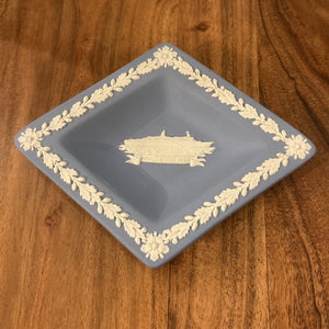 Vintage Wedgwood Diamond Tray No. 02, Blue
