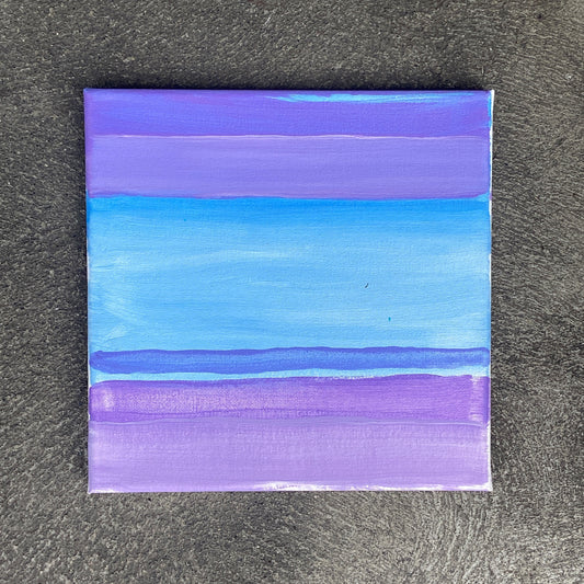 Purple Study VI by Tara Dixon