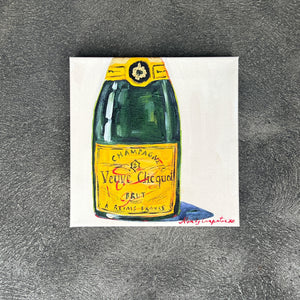Veuve Bottle by Mindy Carpenter