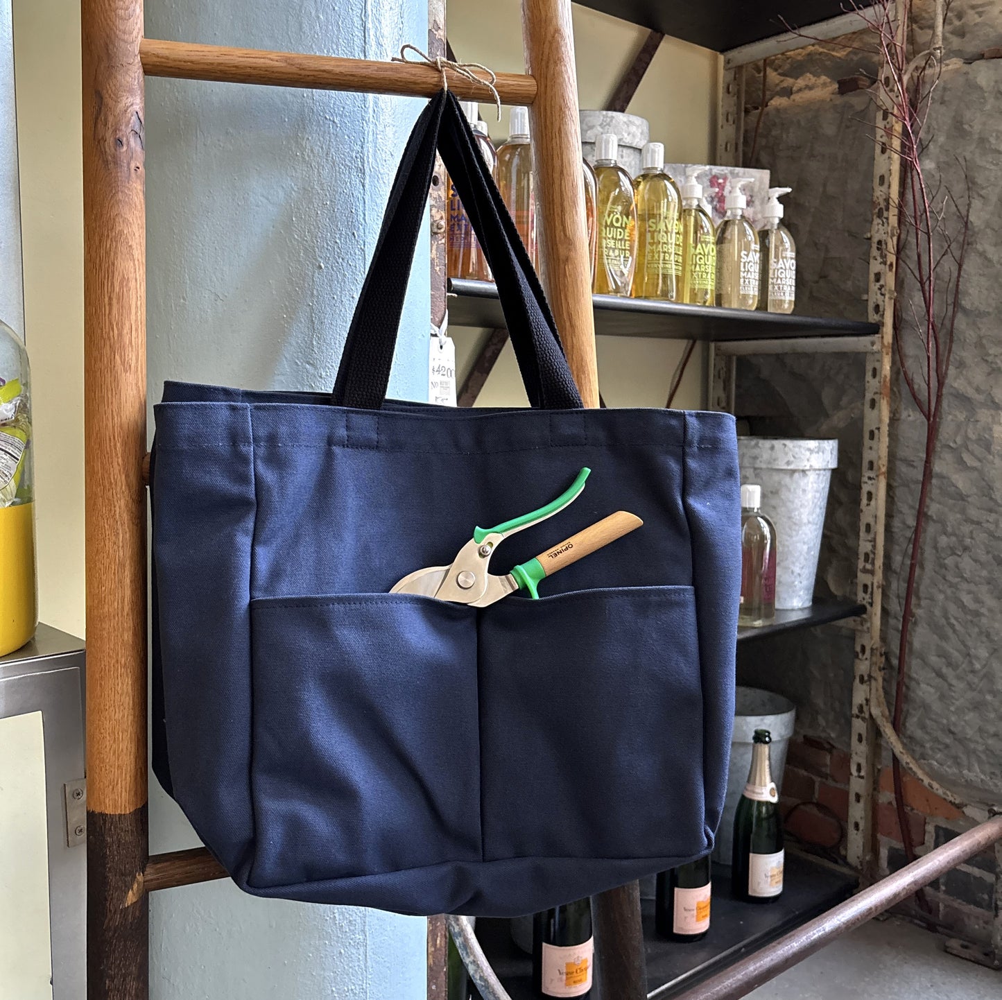 Navy Tote