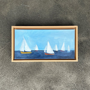 Group of Sailboats by Julie Bowers Murphy