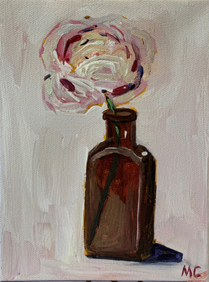 Rose in Bottle by Mindy Carpenter