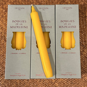 Trudon Madeleine Yellow Taper Candles