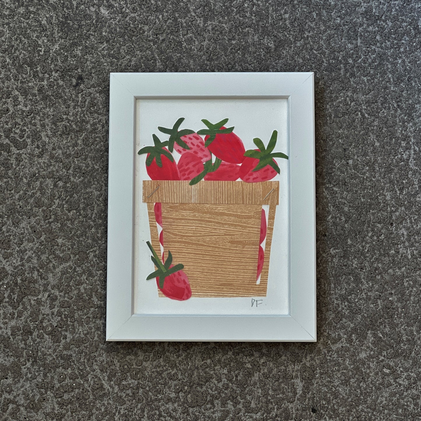 Strawberries in Basket by Denise Fiedler