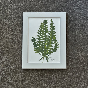 Fern Leaves by Denise Fiedler