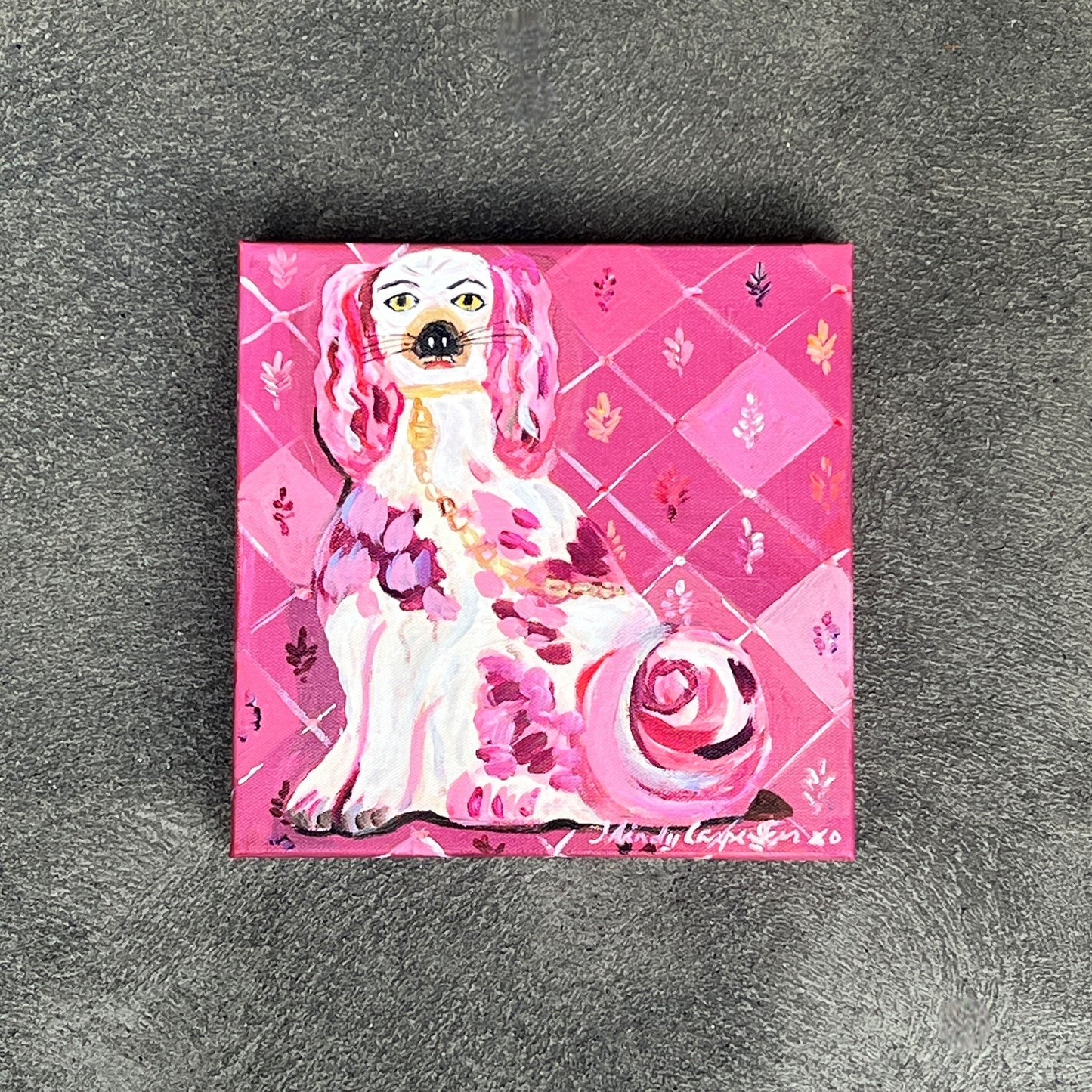 Magenta Staffordshire by Mindy Carpenter