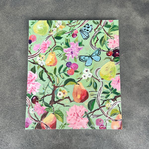 Pears & Peonies Chinoiserie by Mindy Carpenter