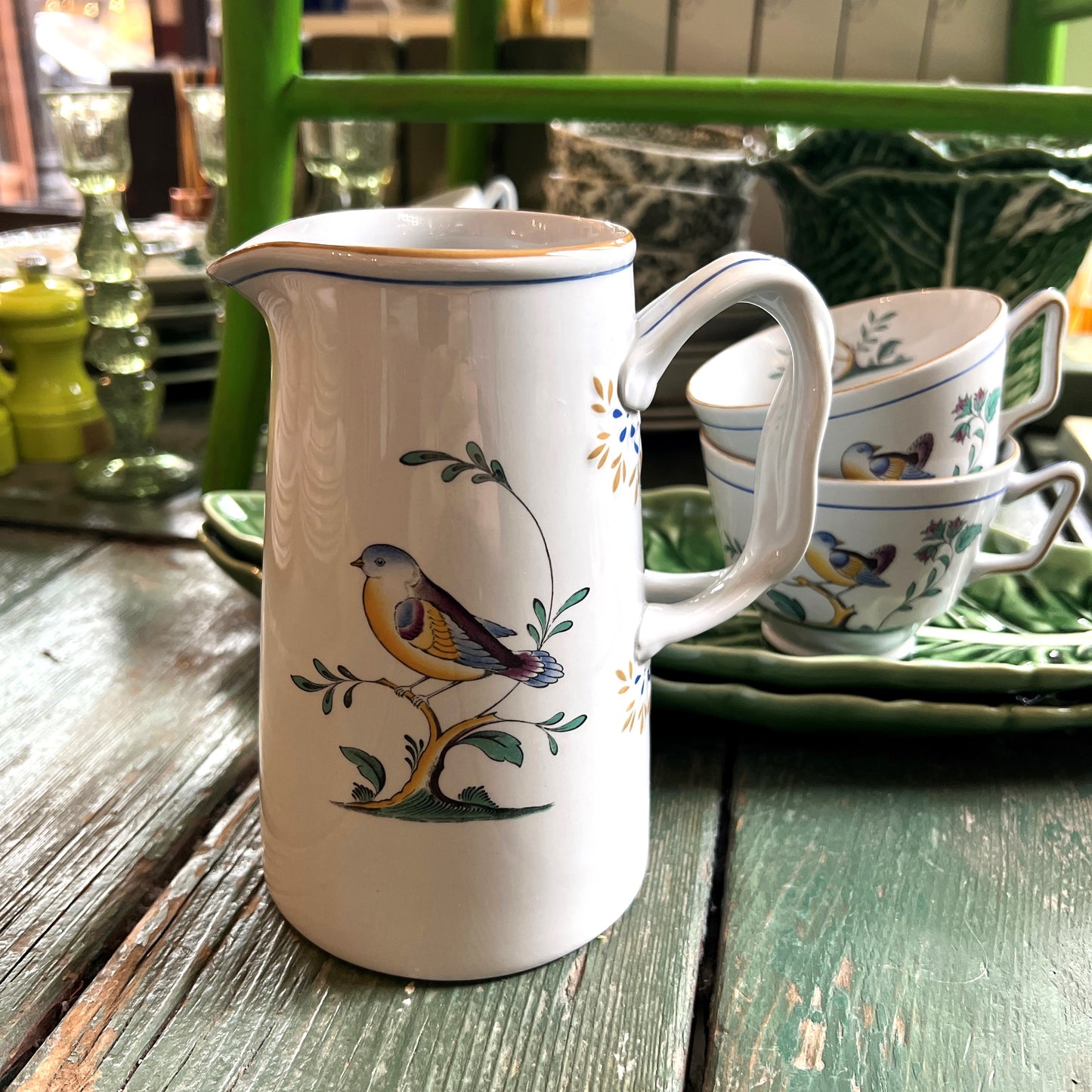 Vintage Spode Bird Pitcher