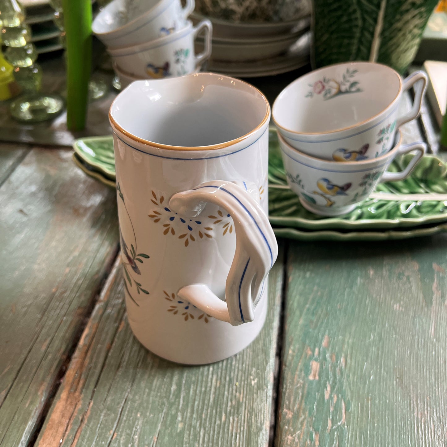Vintage Spode Bird Pitcher
