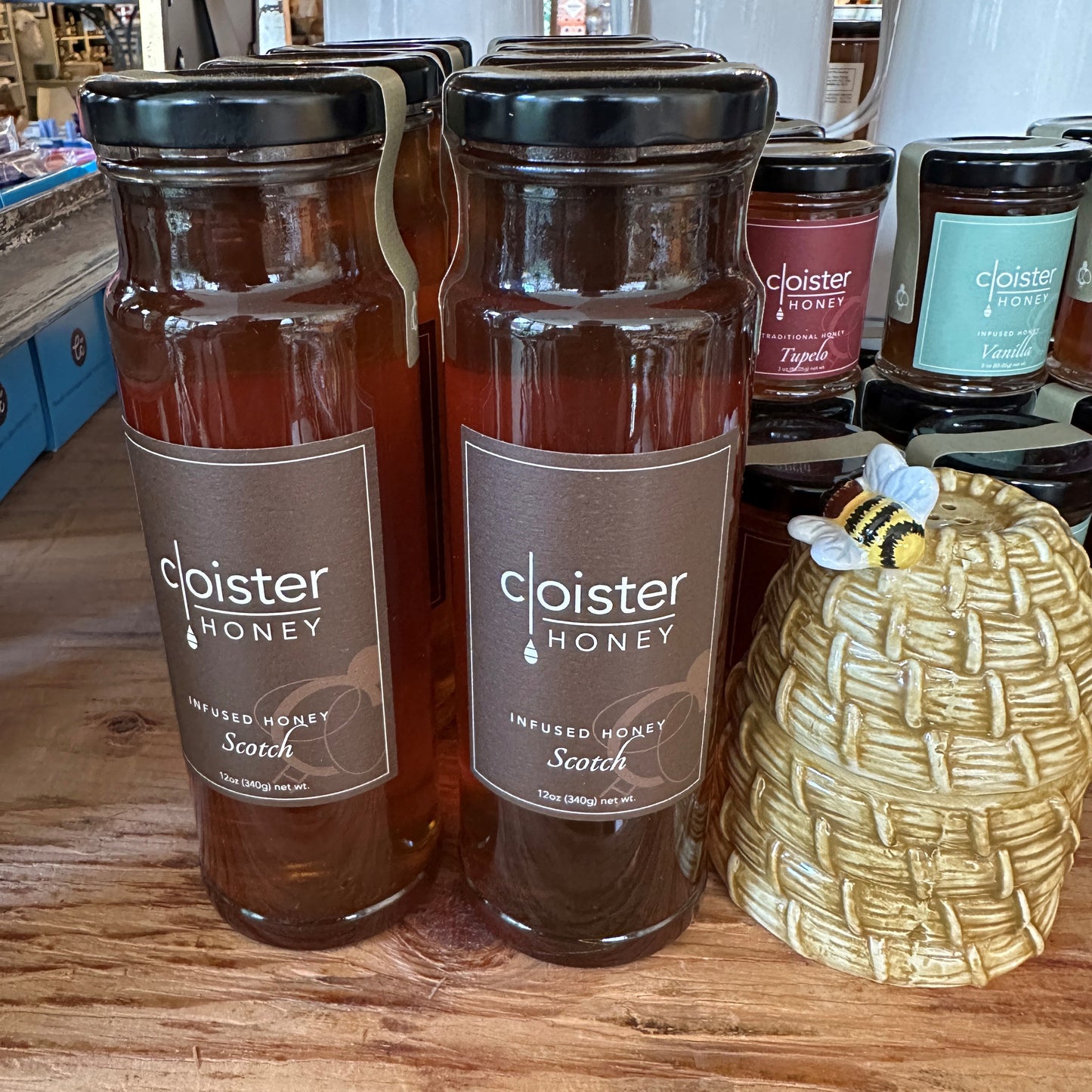 Scotch Infused Honey, 12oz