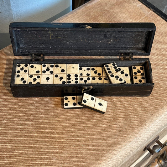 Vintage Domino Set, Extra Large