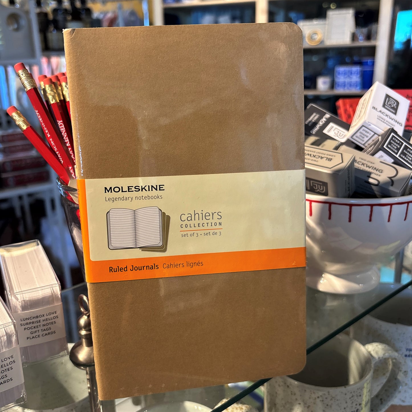 Large Ruled Kraft Journal