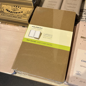 Large Plain Kraft Journal