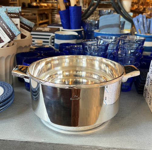 Vintage Hotel Silver Connaught Large Serving Bowl, c. 1960