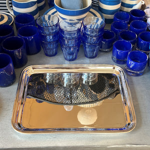 Vintage Hotel Silver Rectangular Platter, 16" c. 1960