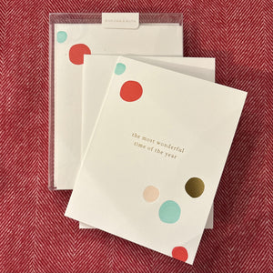 The Most Wonderful Time Boxed Cards