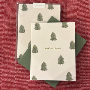 Deck the Halls Trees Boxed Cards