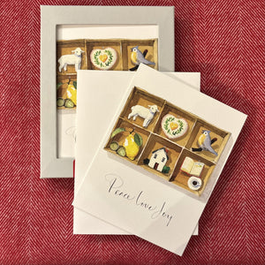 Vintage Ornaments Boxed Cards