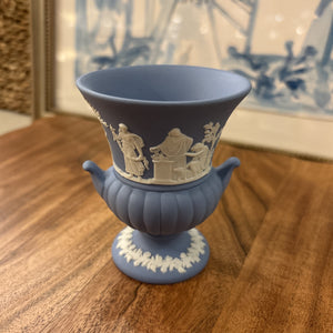 Vintage Wedgwood Urn, Blue