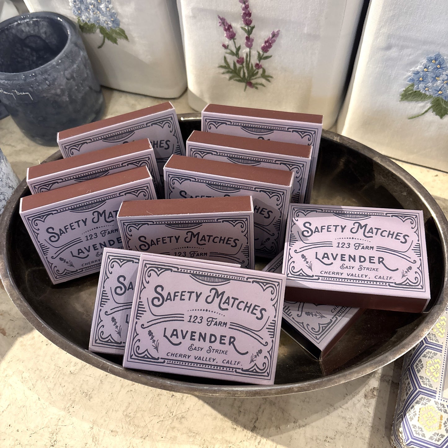 Lavender Safety Matches