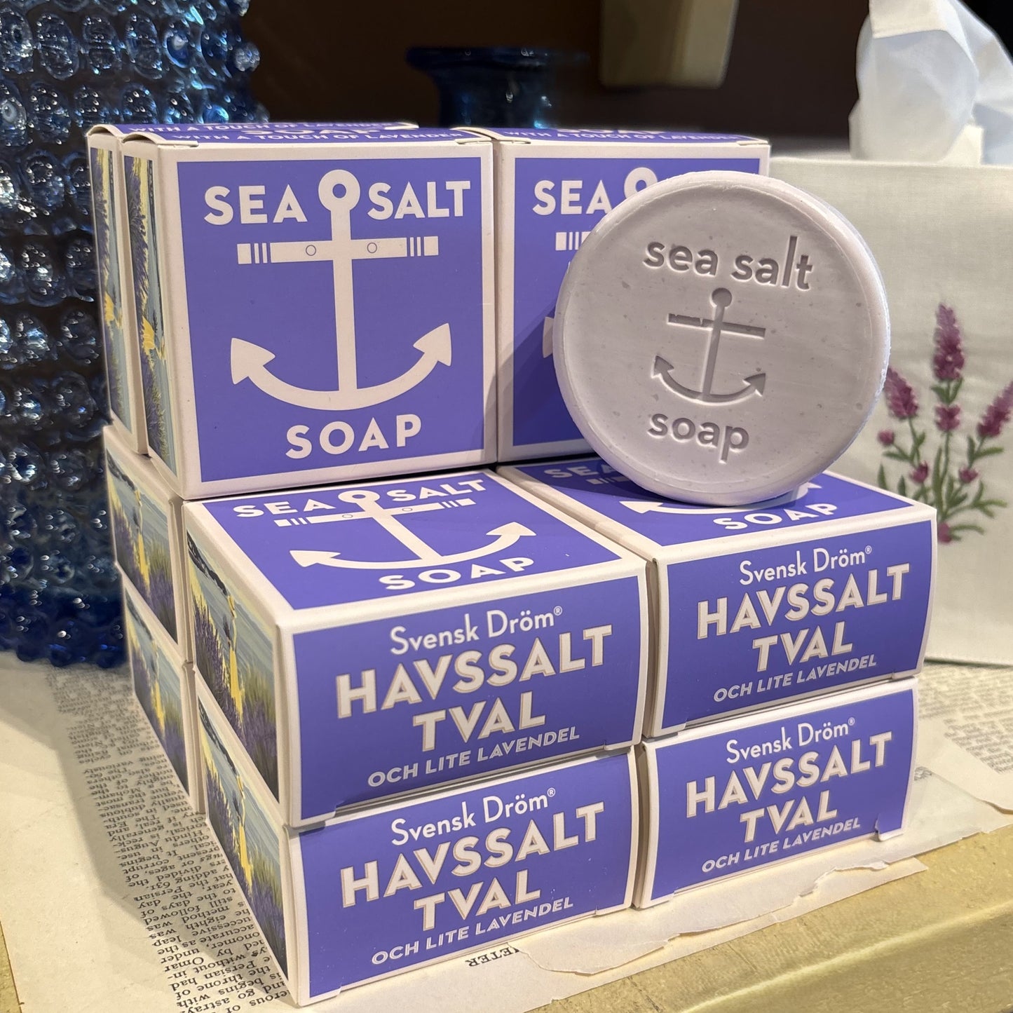 Sea Salt Lavender Bar Soap