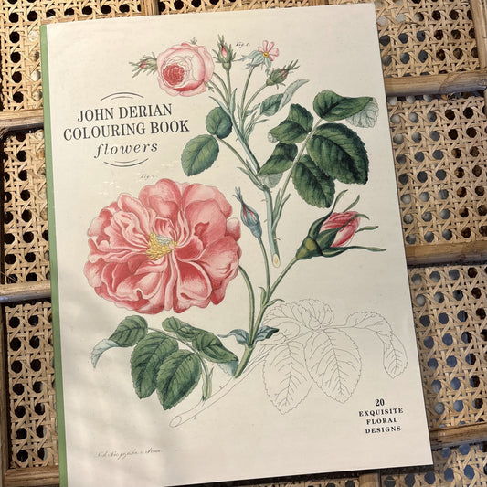 John Derian Coloring Book Flowers