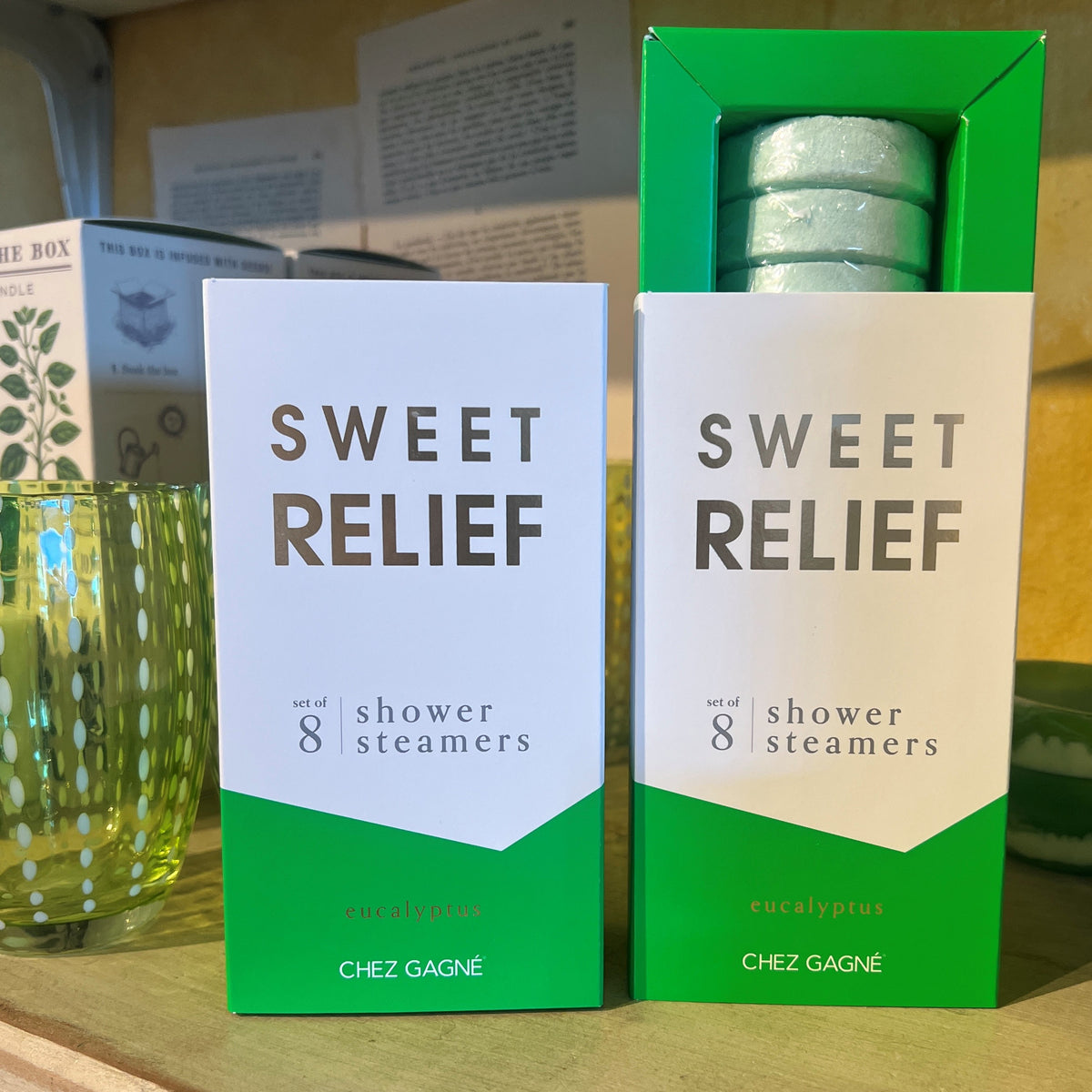 Sweet Relief Shower Steamers
