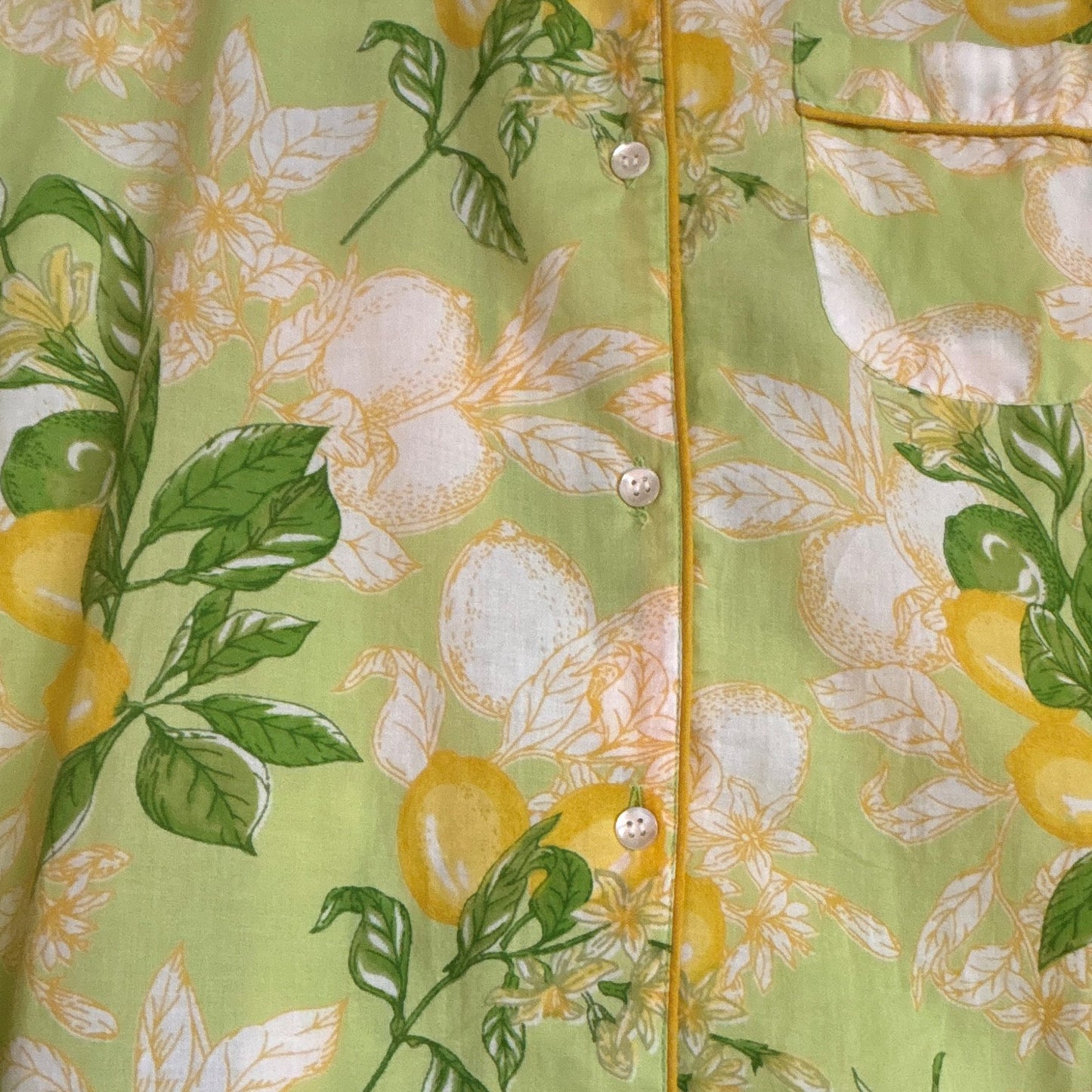 Sorrento Green Pajama Set, Large