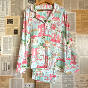 Parisian Delights Pajama Set, Large