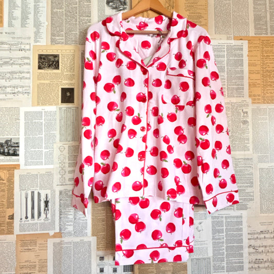 An Apple A Day Pajama Set, Small