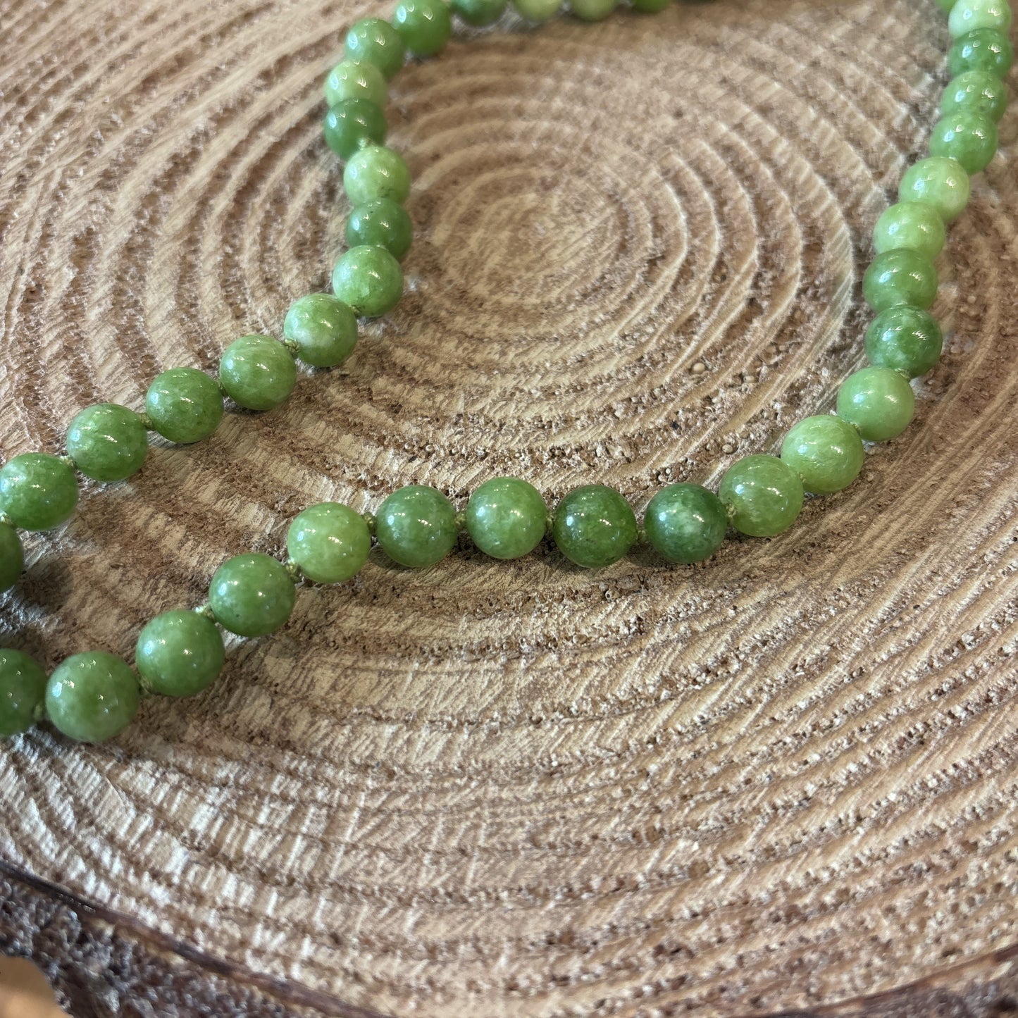 Jade Beaded Necklace