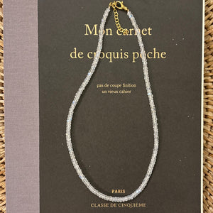 Moonstone Bead Necklace